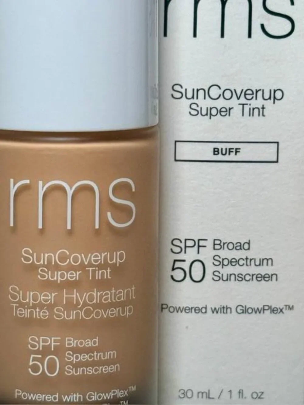 RMS Beauty SunCoverup Super Tint SPF 50 — Shade BUFF (2 Available)
